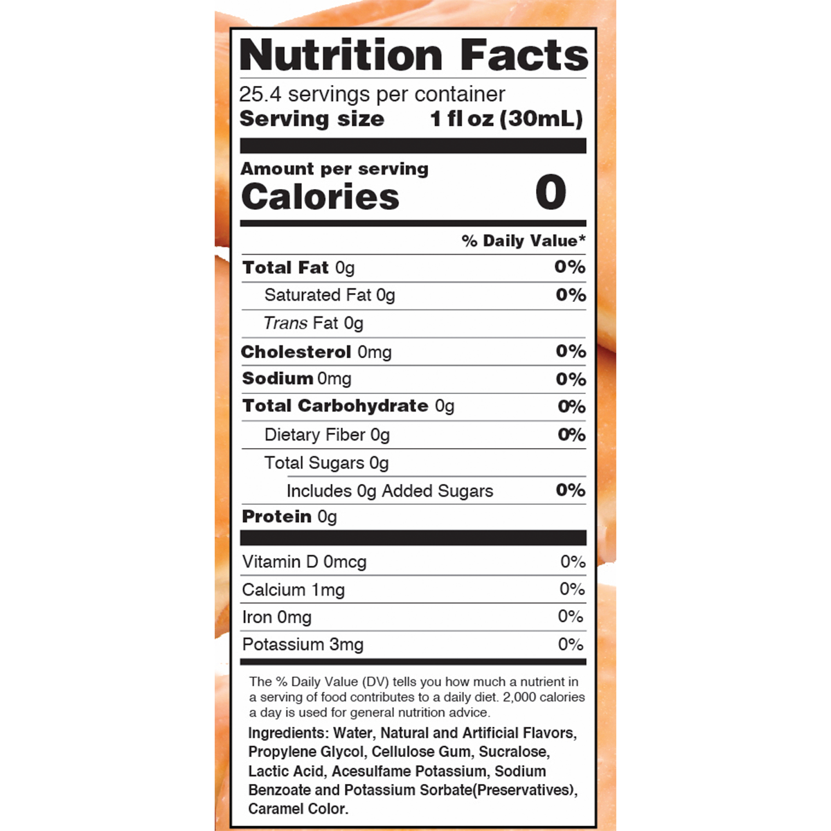 Jordan's Skinny Mixes - Sugar Free Glazed Donut Syrup