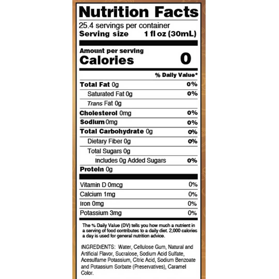 Jordan's Skinny Mixes - Sugar Free Cinnamon Vanilla Syrup