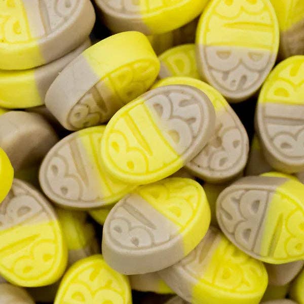Showcase - BUBS Godis: Banana Toffee Goody Ovals (90g) Swedish Candy