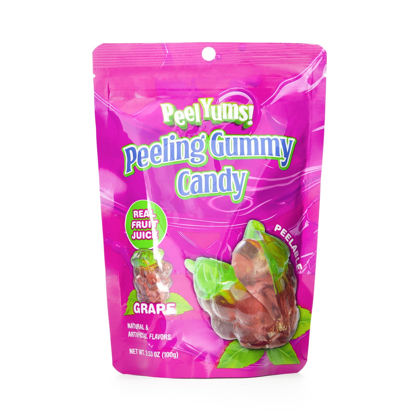 Showcase - PeelYums Peeling Gummies 3D Fruit Candy (3.5oz) Exclusive: Mango