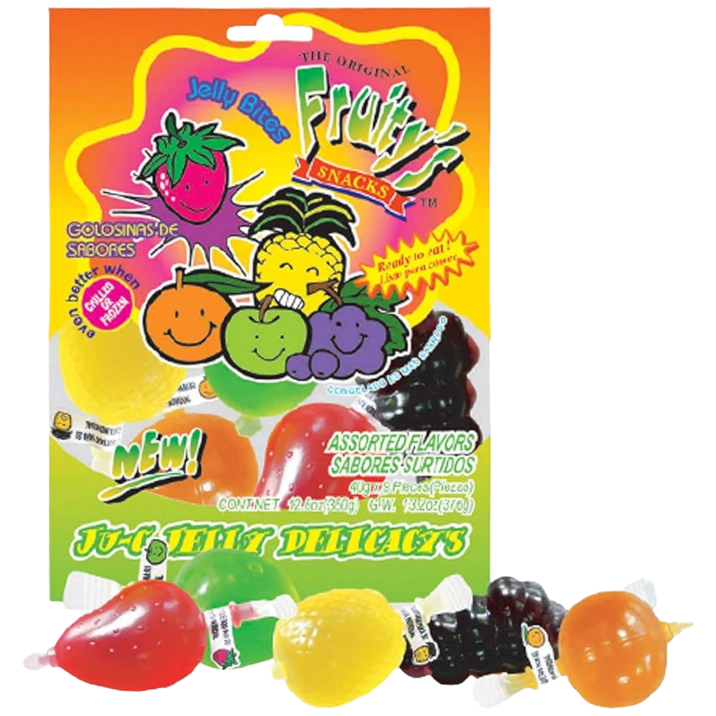 Cow Crack Wholesale - Din Don Fruitys Ju-C Jelly fruit TikTok Candy jello Bag