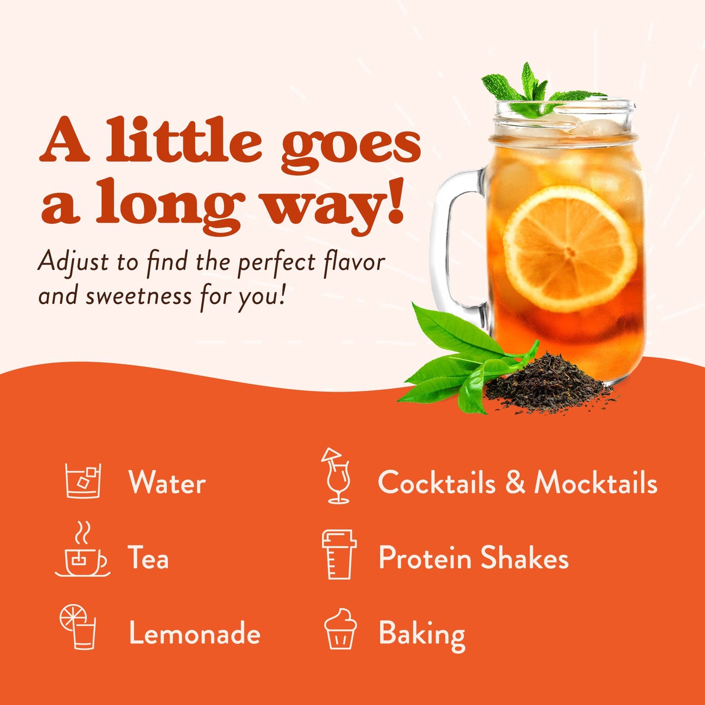Jordan's Skinny Mixes - Sugar Free Sweet Tea Syrup Concentrate