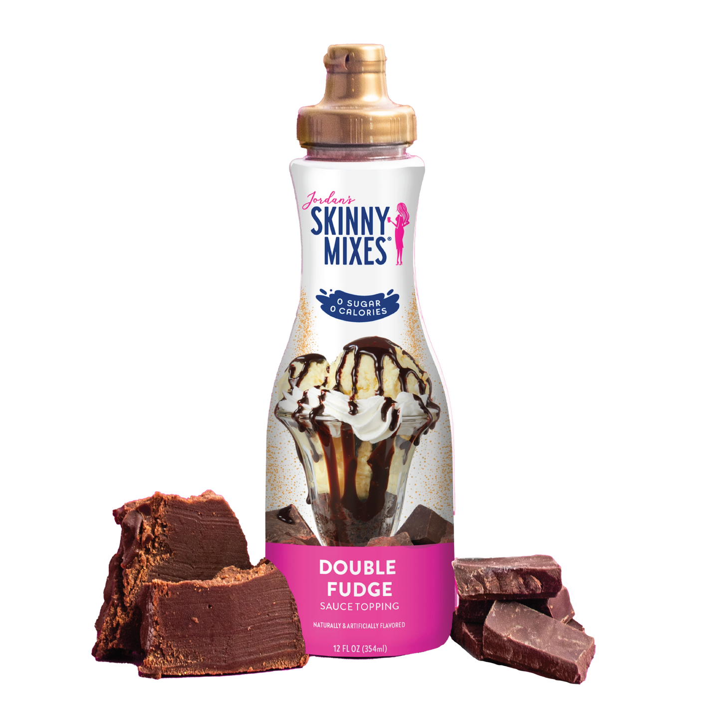 Jordan's Skinny Mixes - Sugar Free Double Fudge Sauce