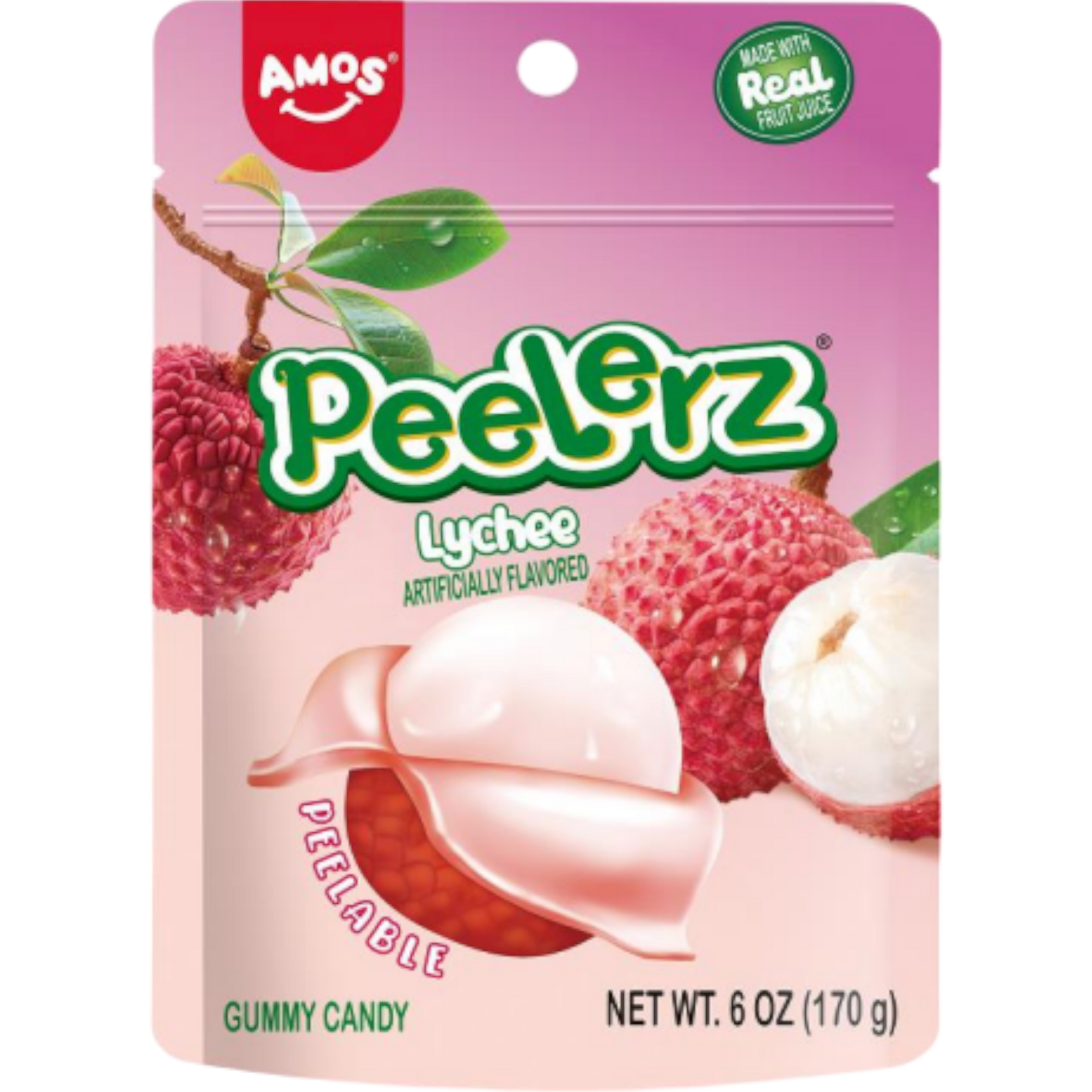 Cow Crack Wholesale - Amos Peelerz Lychee 6 oz