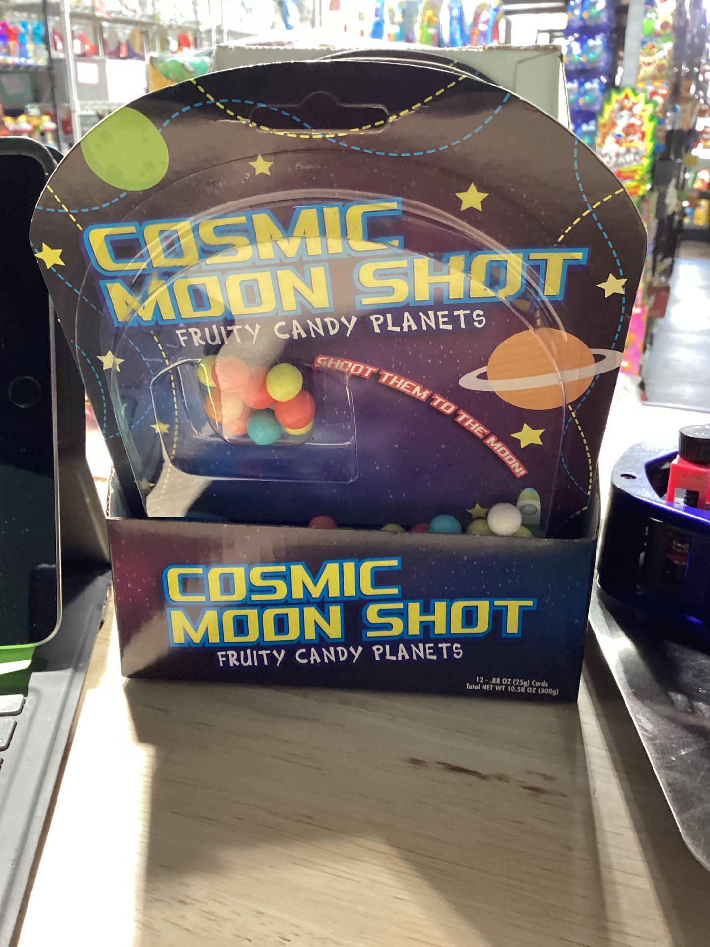 Cosmic moon shot