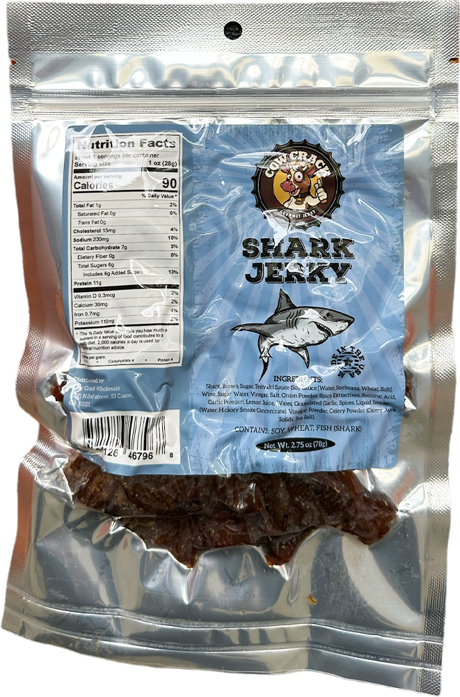 Cow Crack Wholesale - Cow Crack Shark Jerky 2.75 oz