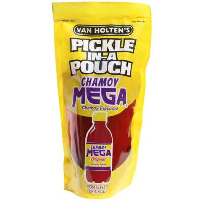 Grandpa Joe's Candy Shop - Van Holten's Chamoy Mega Pickle Pouch, 12ct