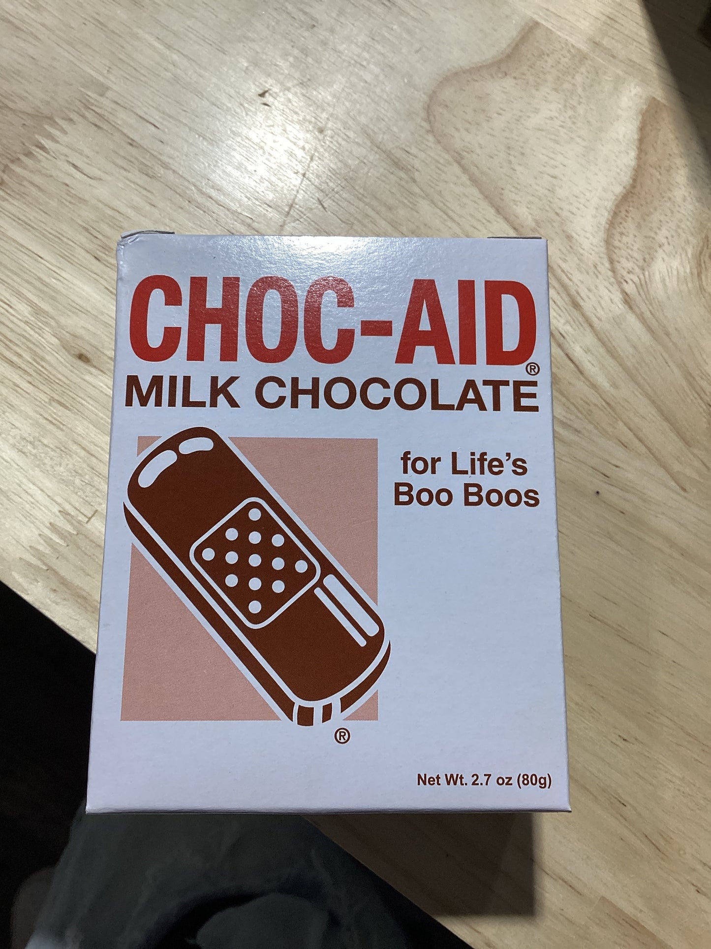 Choc-aid milk chocolate