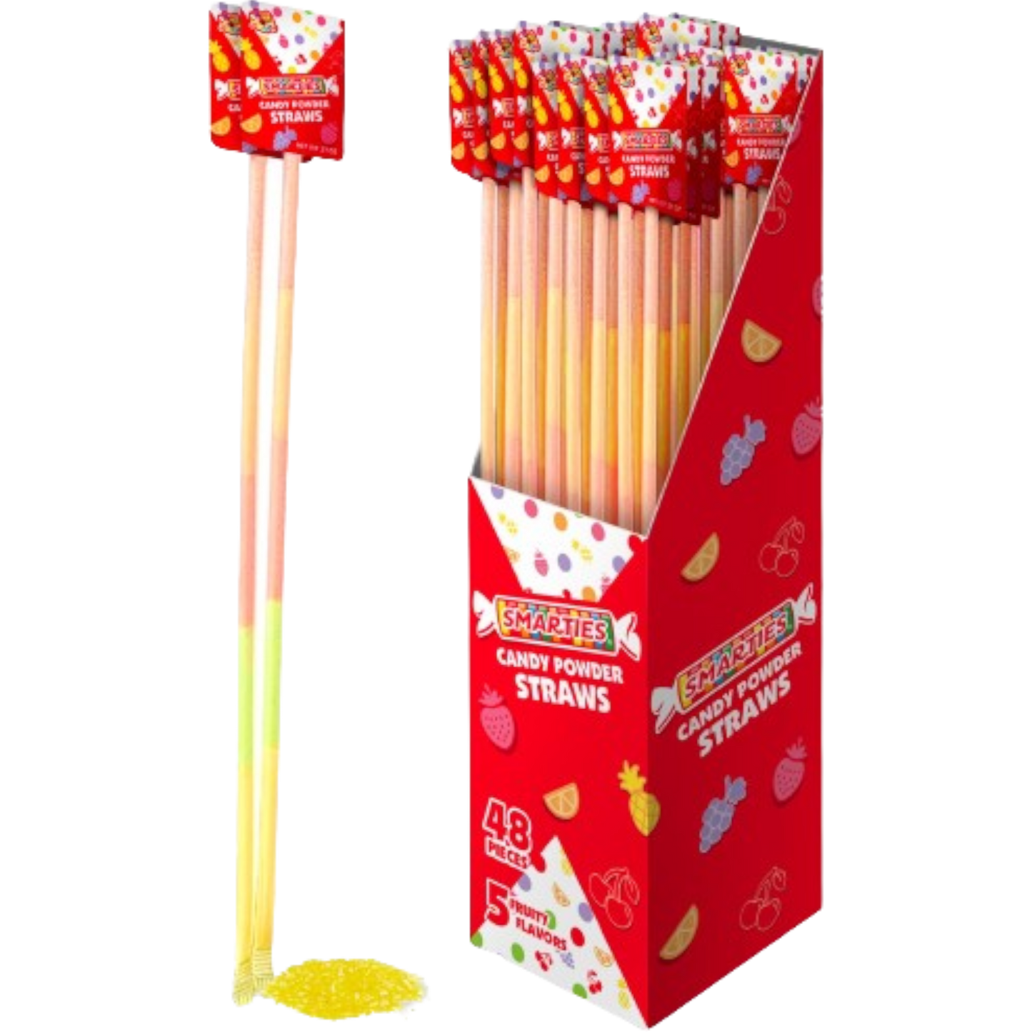 Cow Crack Wholesale - Smarties Candy Powder Straws