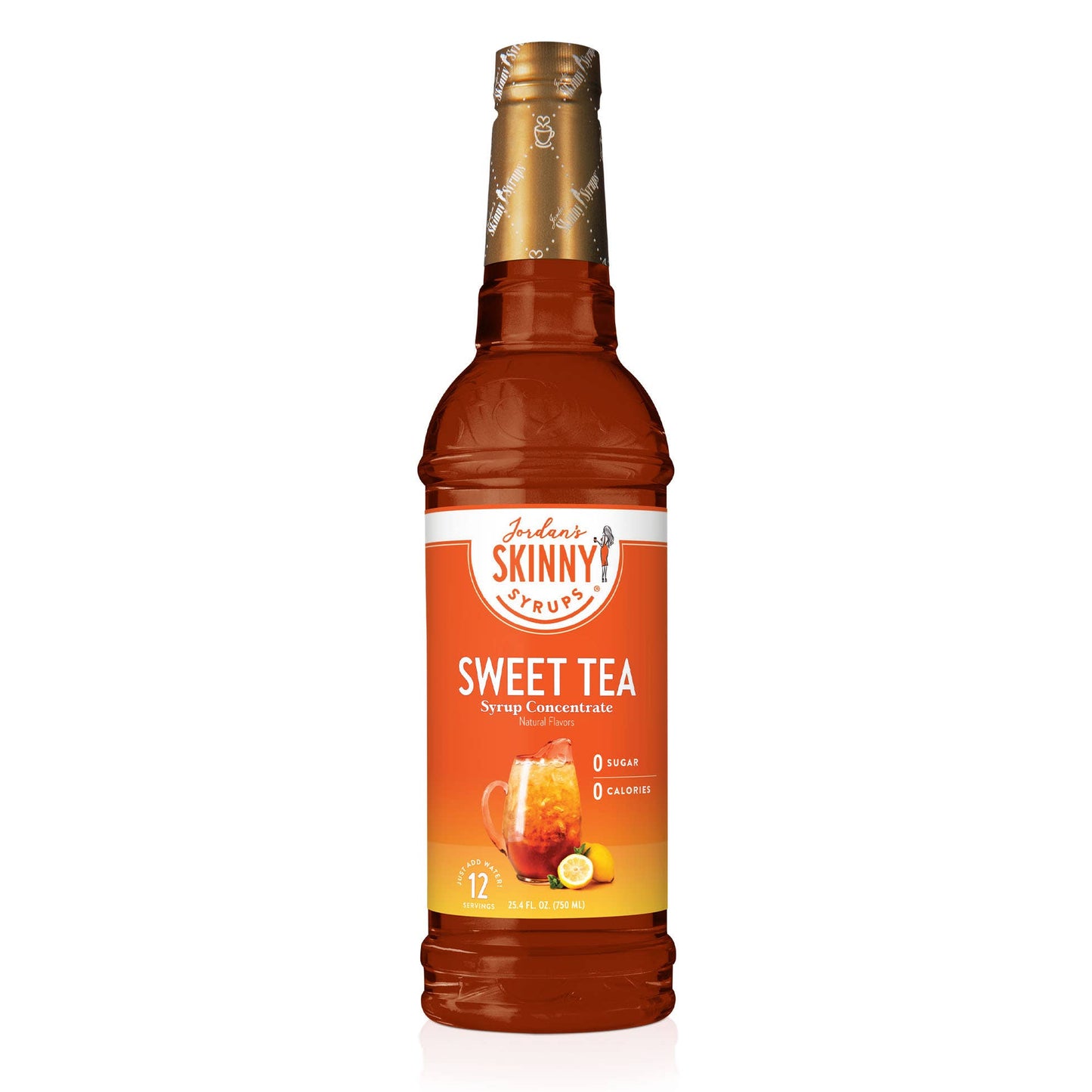Jordan's Skinny Mixes - Sugar Free Sweet Tea Syrup Concentrate