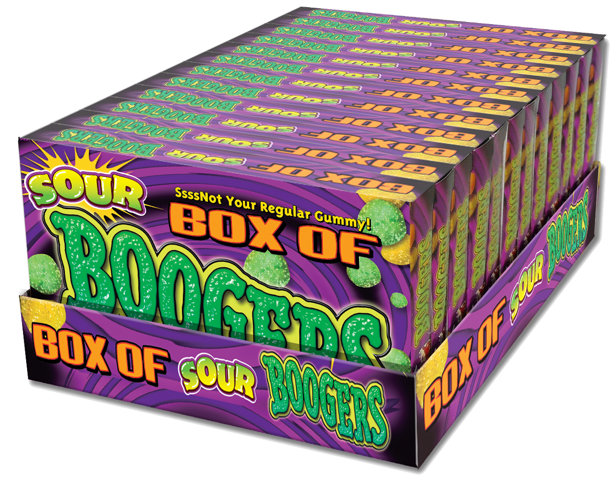 Gotta Get It Gifts - Halloween Sour Candy Boogers For Halloween
