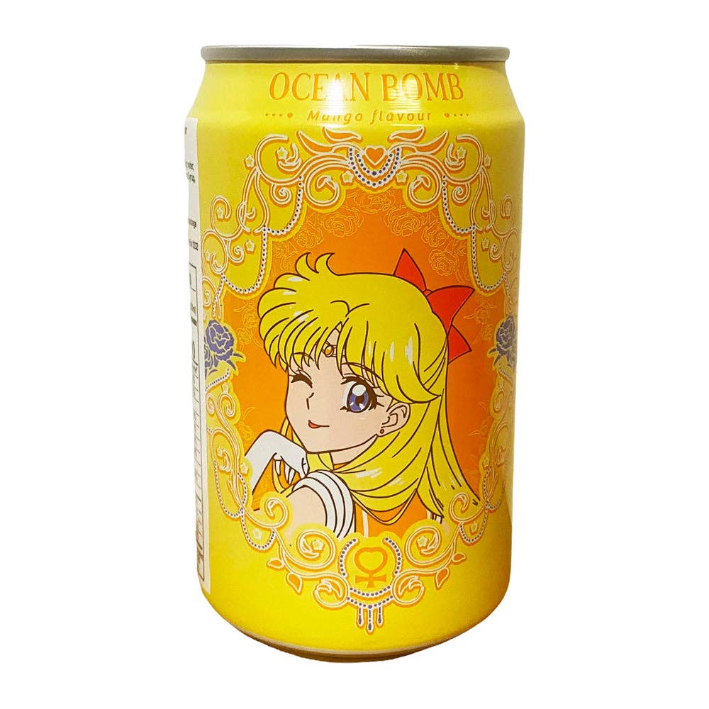 Pops Distro Inc - Ocean Bomb Sailor Moon Sparkling Water Mango Flavor (11.15) (Taiwan) 6-Pack