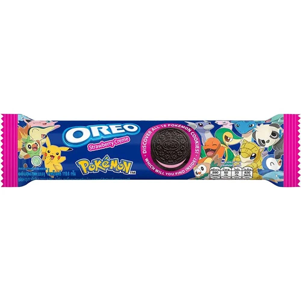 Global Bite Co - Oreo Pokemon Strawberry Cream Cookies
