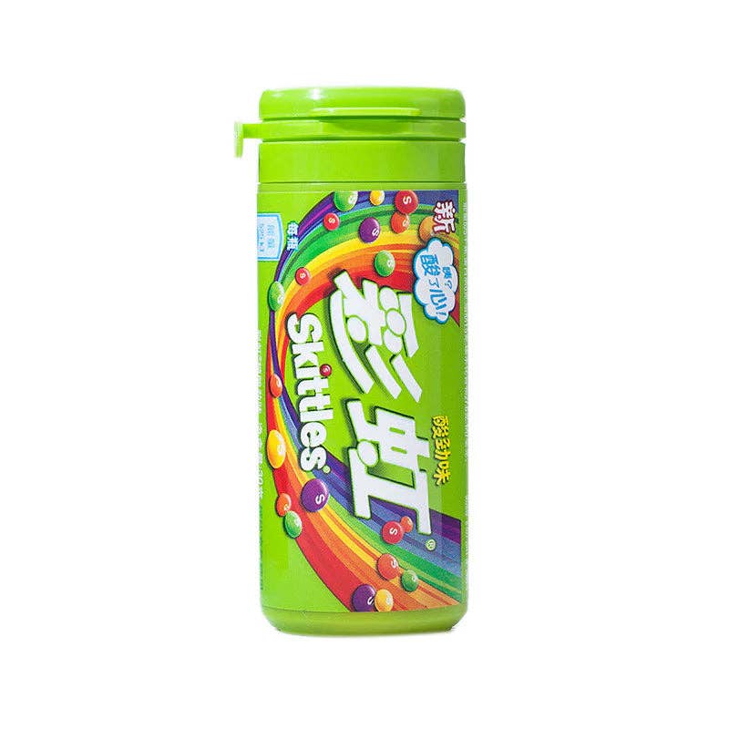 Global Bite Co - Skittles Candy Sour Green Flavor 30g (12pk) (China)