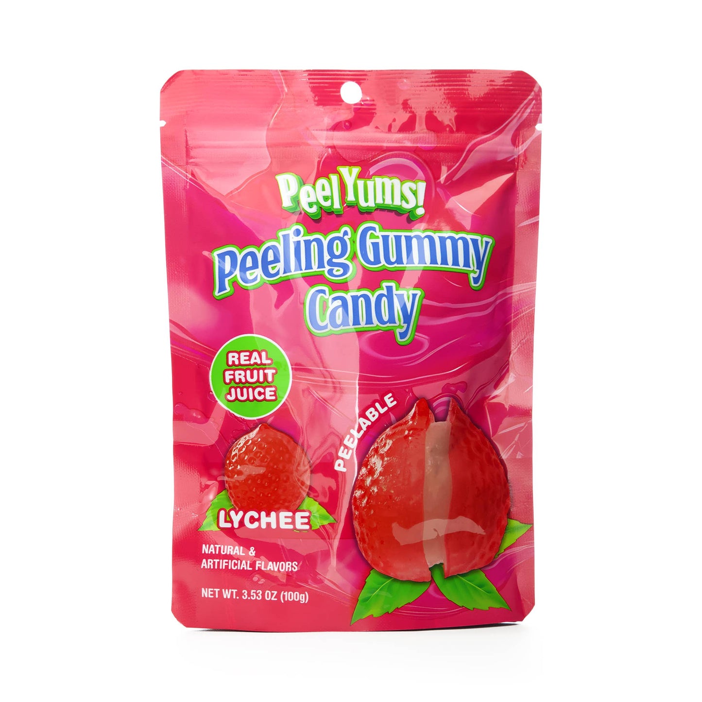Showcase - PeelYums Peeling Gummies 3D Fruit Candy (3.5oz) Exclusive: Mango