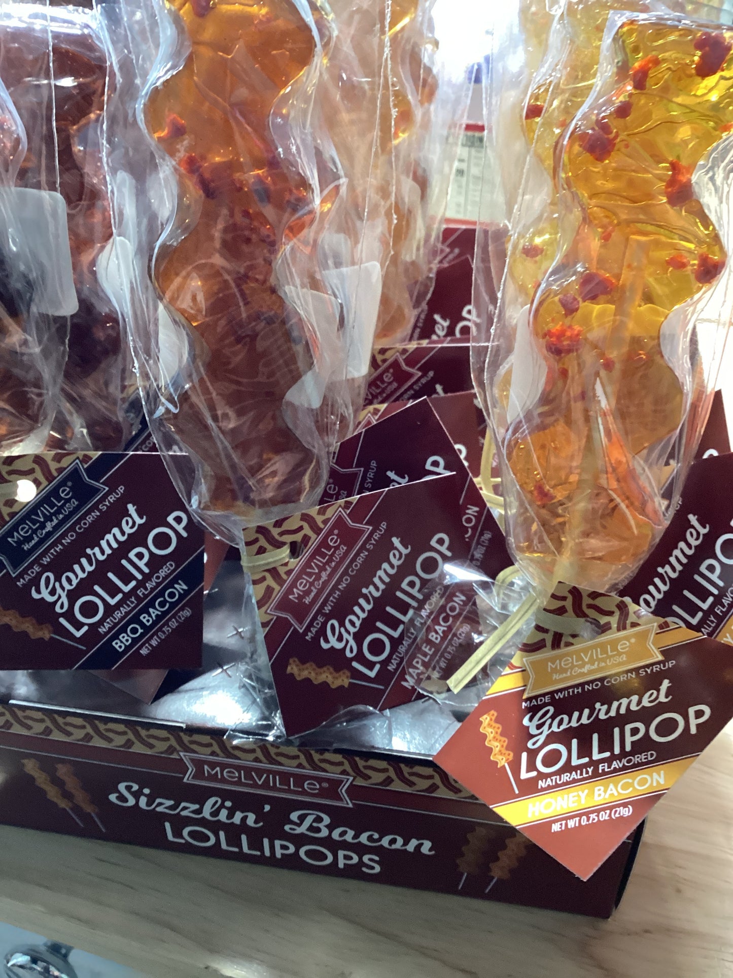 Sizzlin bacon lollipop