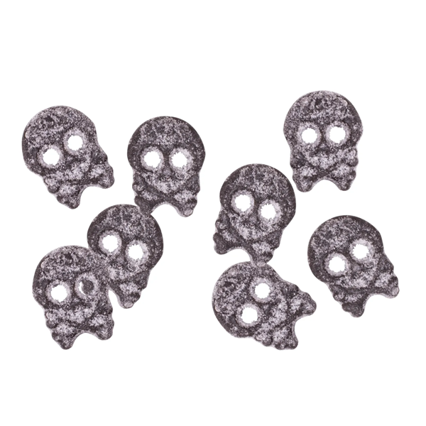 Showcase - BUBS Godis: Salty Skalle Liquorice Skulls Candy (90g)
