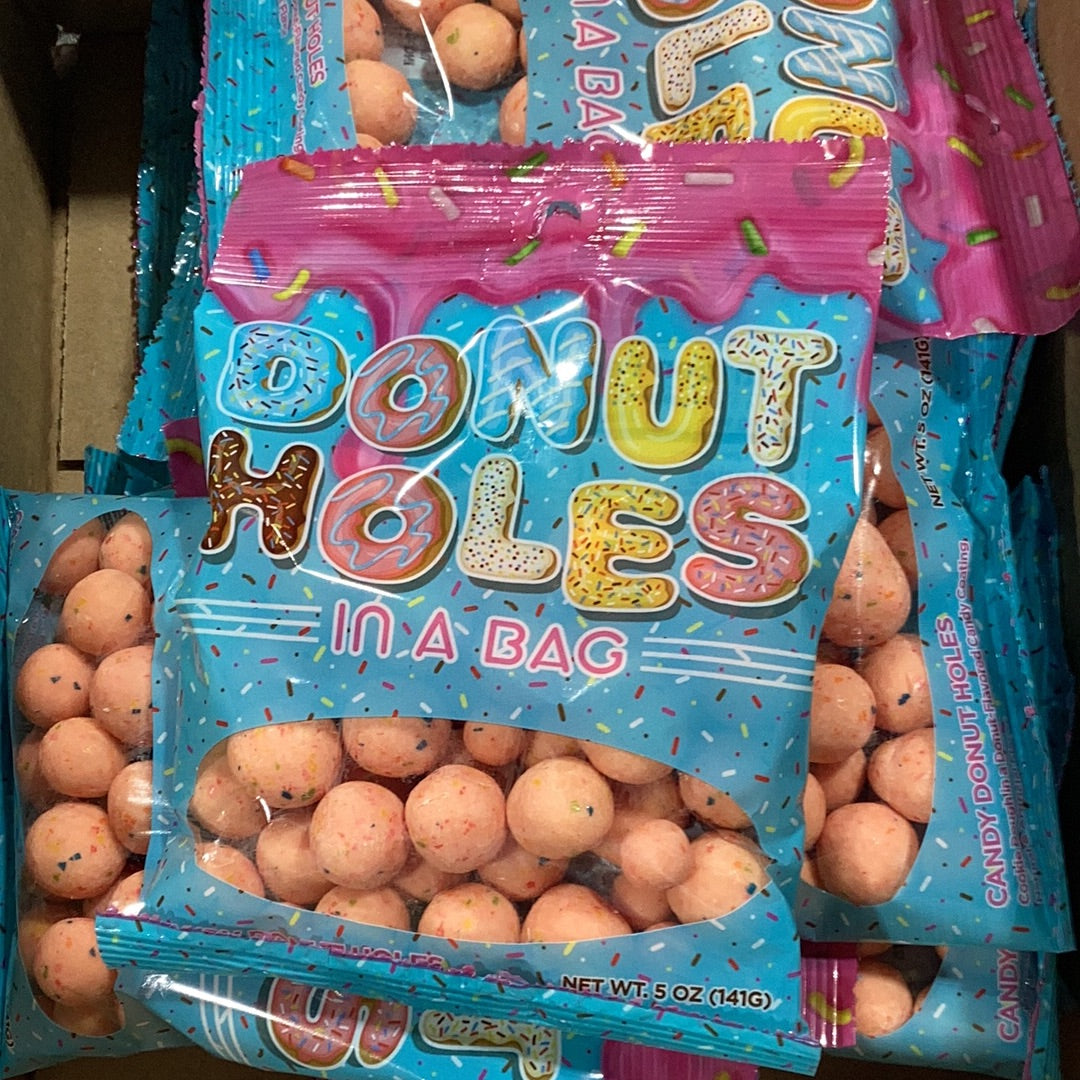 Donut holes in a bag