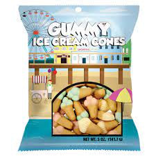 Amusement Gummy Ice Cream Cones Peg Bag