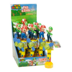Super Mario Light Up Fan with Candy