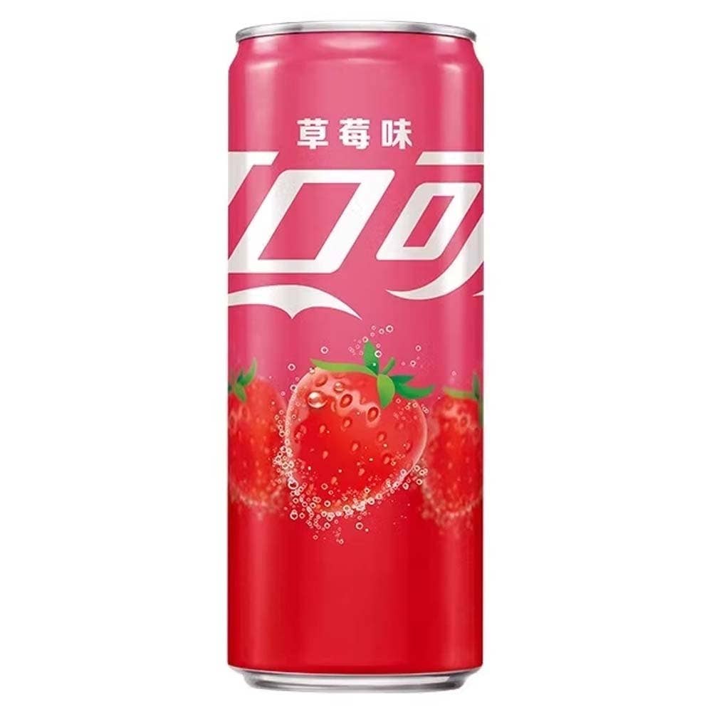 Global Bite Co - Coca Cola Strawberry Can 330ml