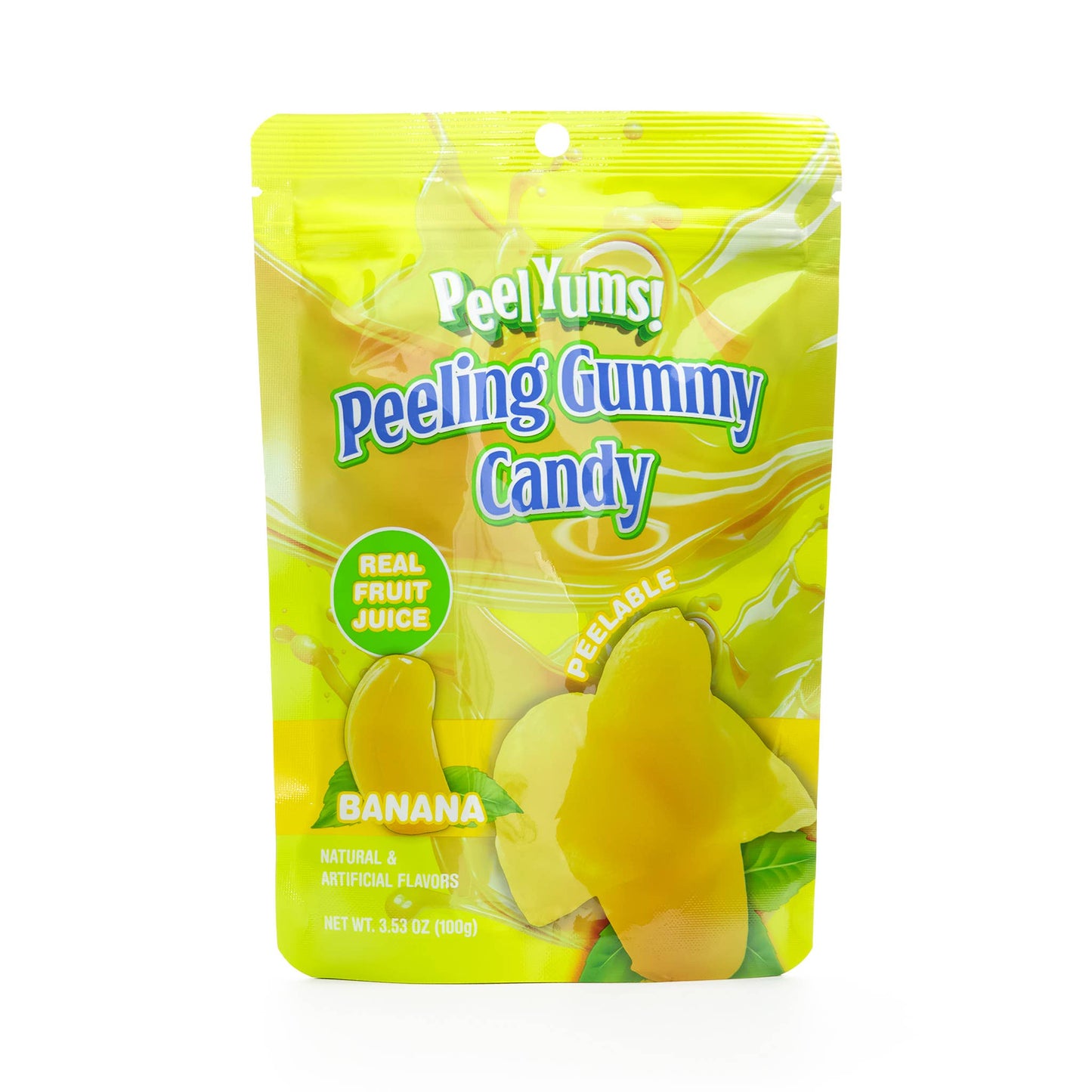 Showcase - PeelYums Peeling Gummies 3D Fruit Candy (3.5oz) Exclusive: Sour Lime