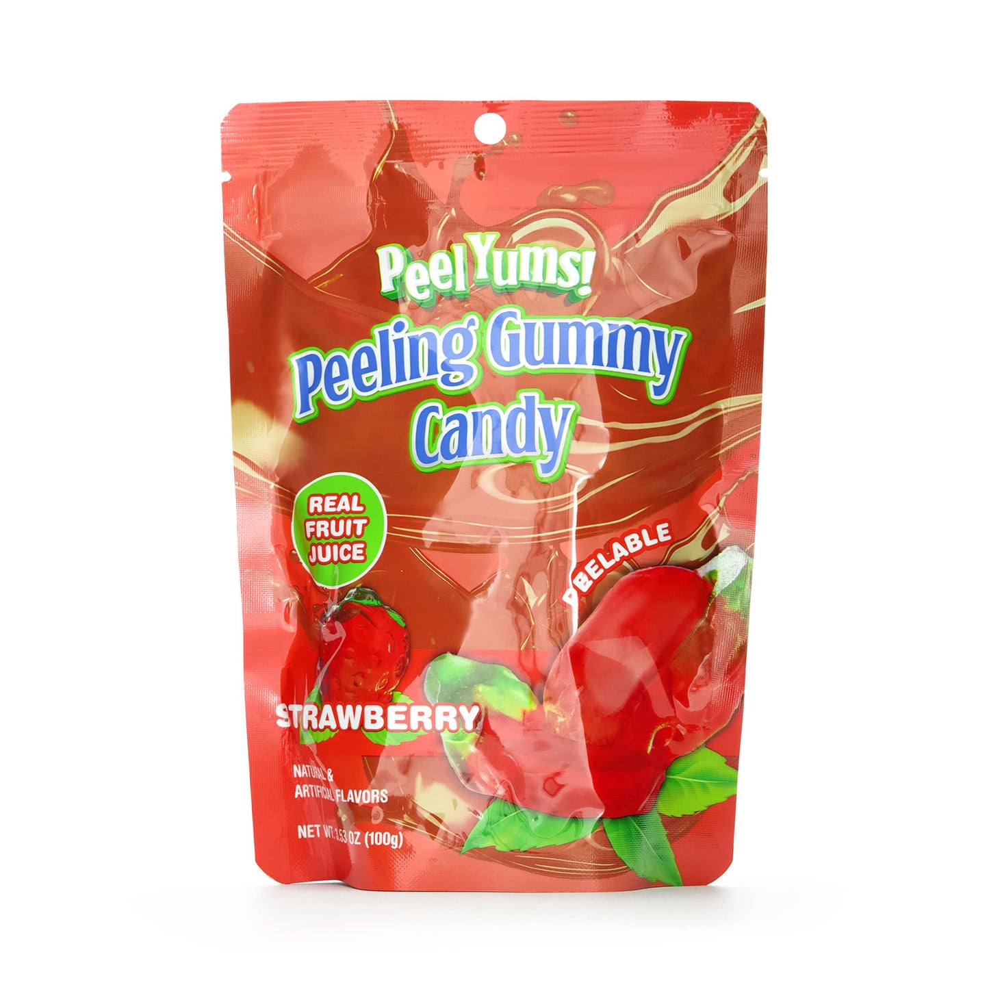Showcase - PeelYums Peeling Gummies 3D Fruit Candy (3.5oz) Exclusive: Mango
