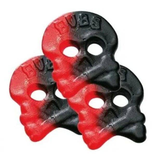 Showcase - BUBS Godis: Raspberry Liquorice Skull Candy (90g)