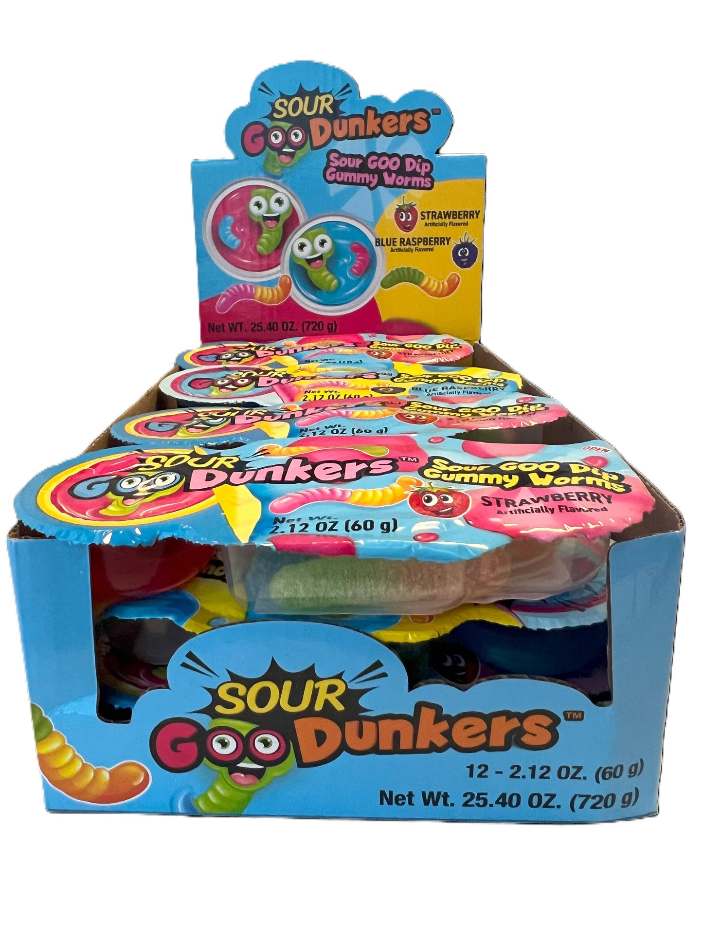 Grandpa Joe's Candy Shop - Sour Goo Dunkers, 12ct Display