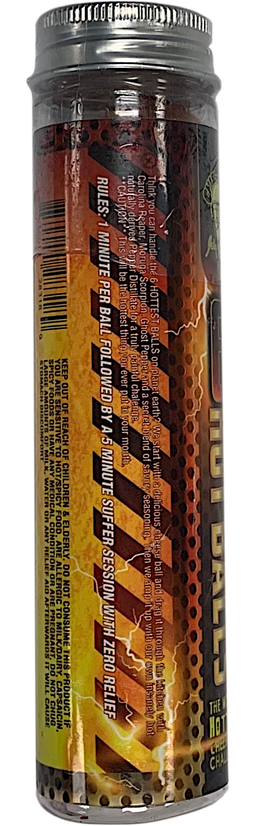 BLAZING FOODS - 6 HOT BALLS - THE CHEESE BALL CHALLENGE