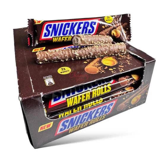 Pops Distro Inc - Snickers Wafer Rolls (24g) (Egypt) 24ct