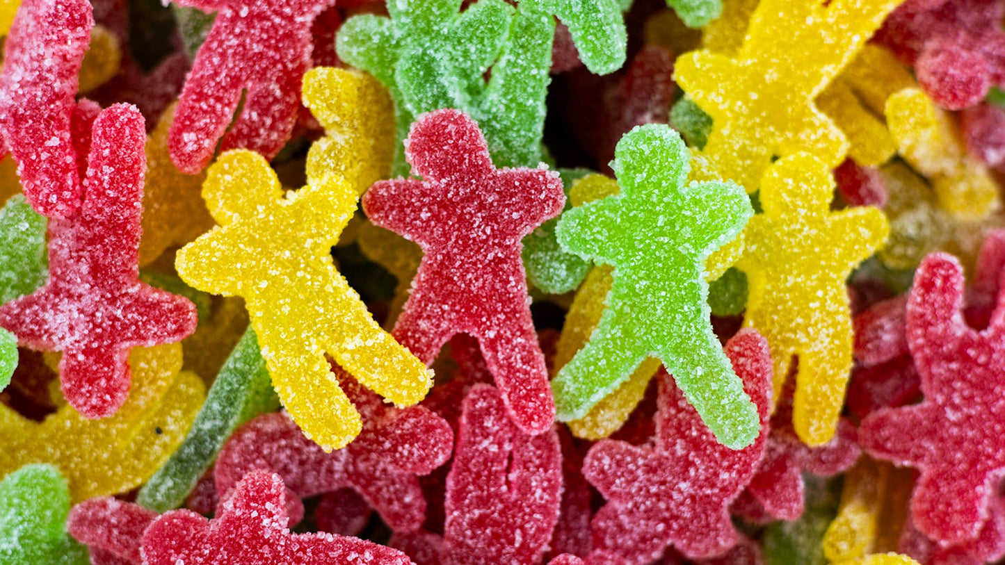 Sweetish- Swedish Candy Wholesale - Grahn's Swedish Fruit Jelly Men 7.7lbs