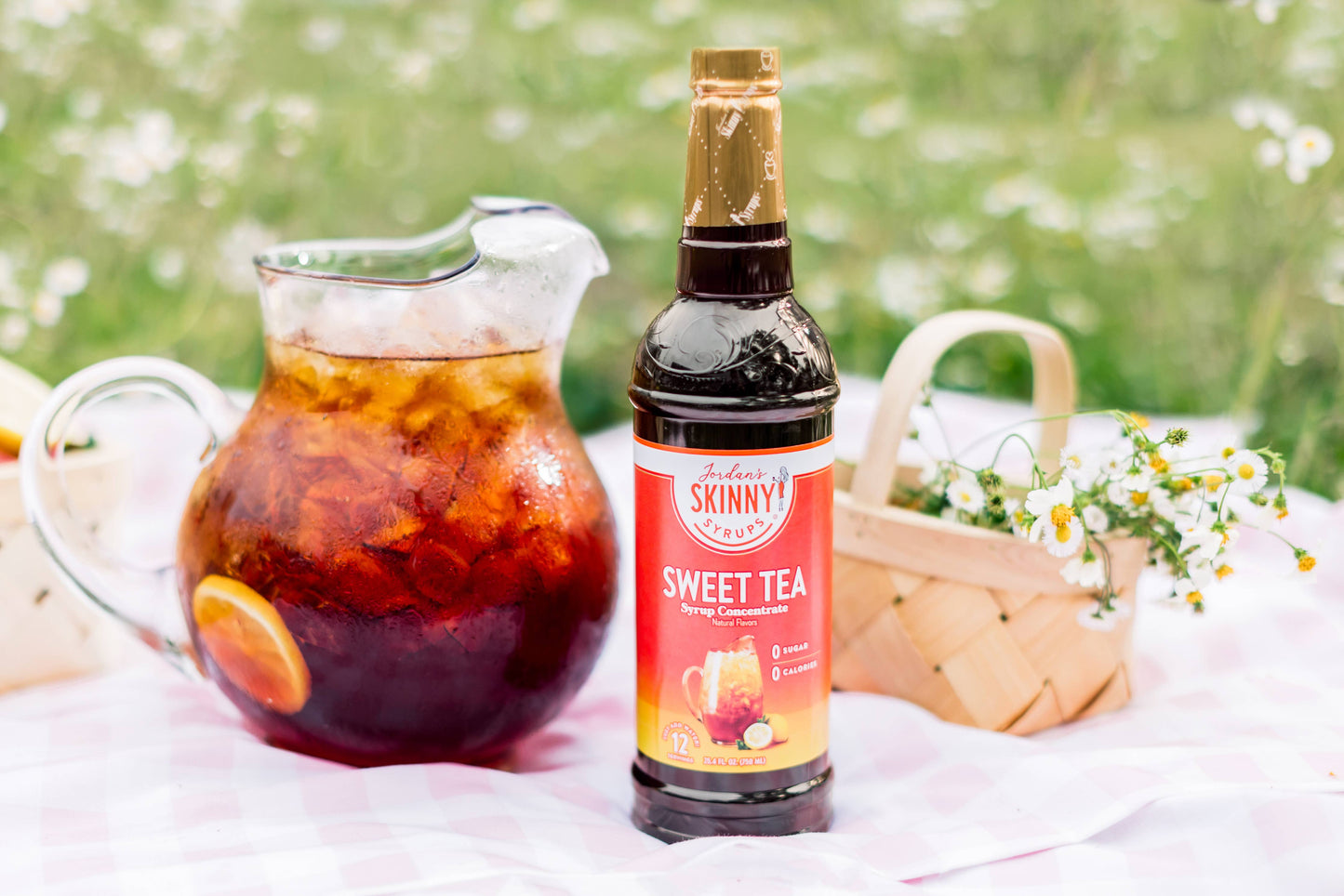 Jordan's Skinny Mixes - Sugar Free Sweet Tea Syrup Concentrate