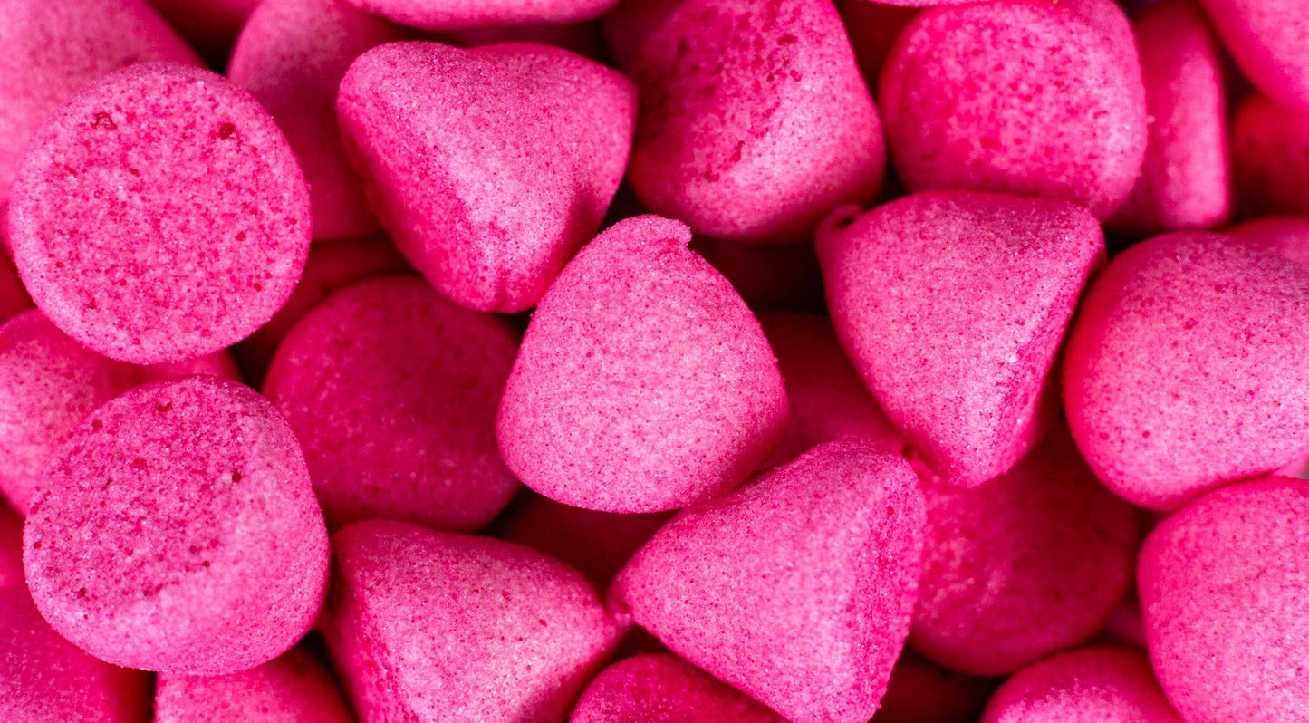 Sweetish- Swedish Candy Wholesale - Strawberry Swedish Marshmallow Tops 2.20lbs