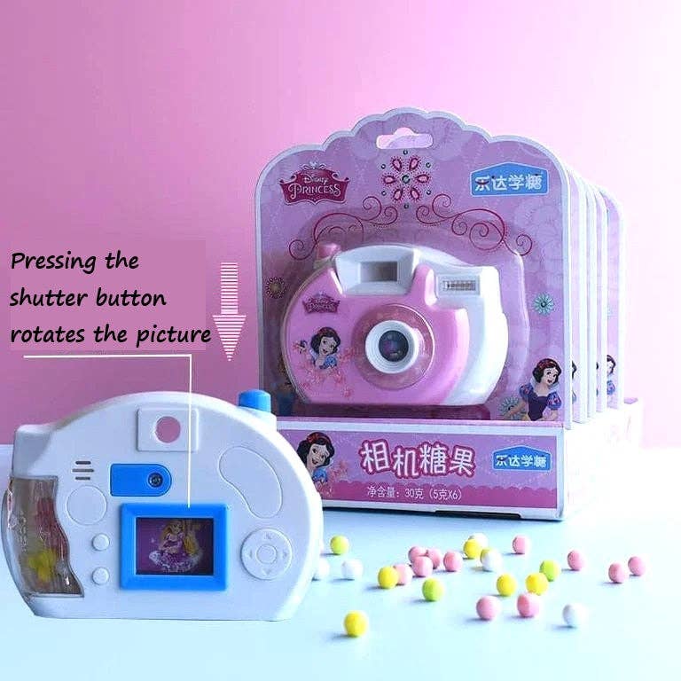 Global Bite Co - Leda-Disney Princess Camera Candy (6pck)