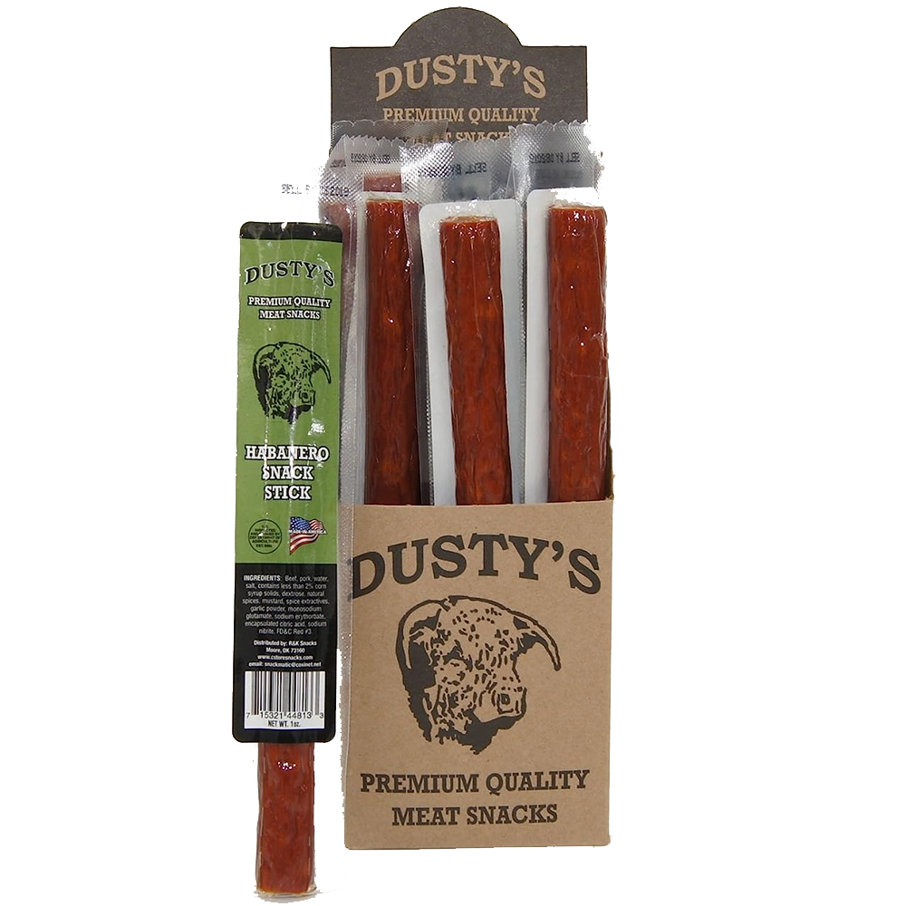 Dusty's Habanero Beef Sticks 1 oz