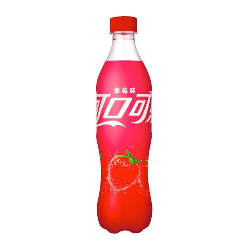 Global Bite Co. - Coca Cola Strawberry 500ml