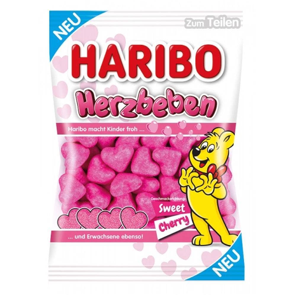 Global Bite Co - Haribo Herzbeben 160g (Germany)