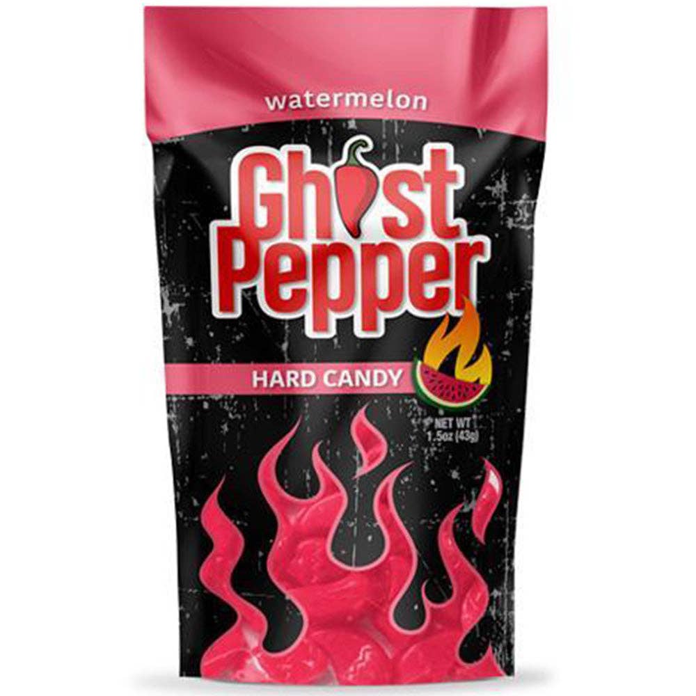Flamethrower Ghost Pepper Candy Watermelon 1.5 OZ