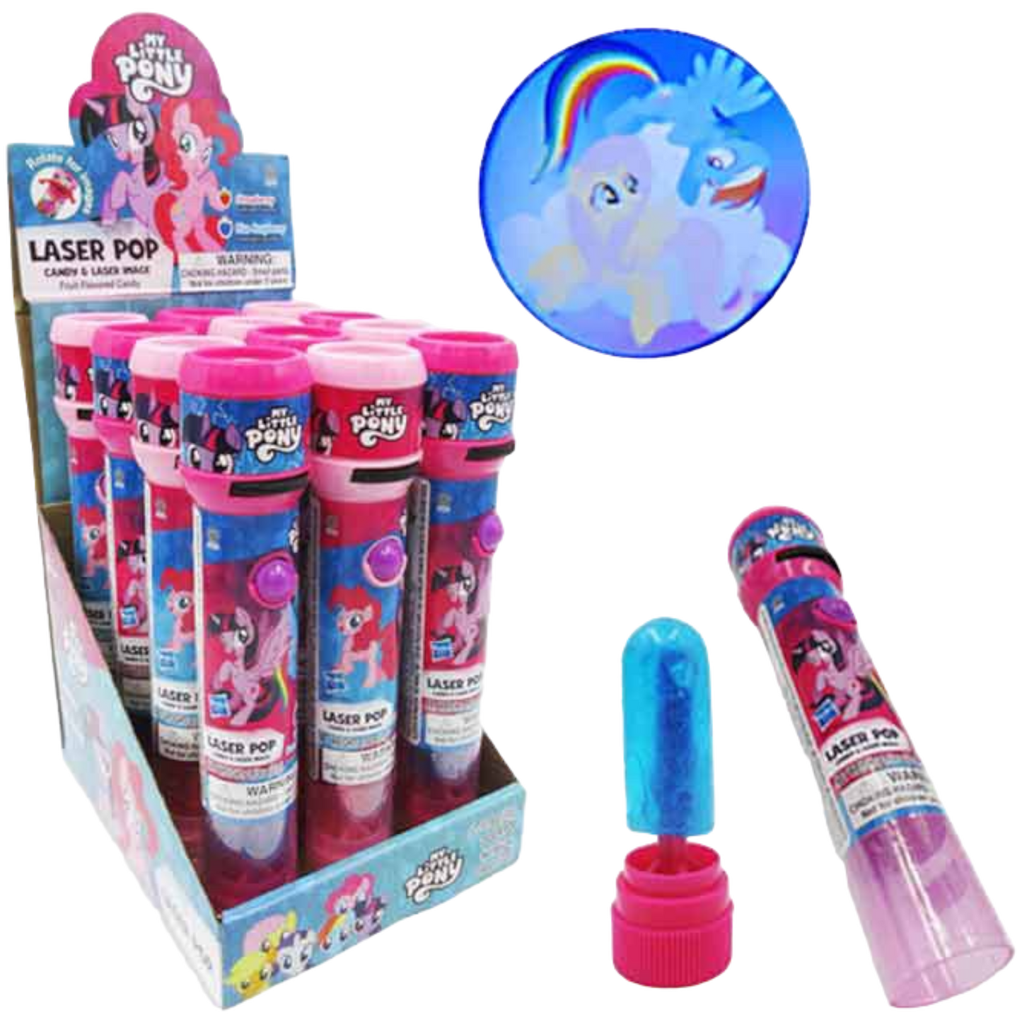 Cow Crack Wholesale - My Little Pony Laser Pop 12 Count