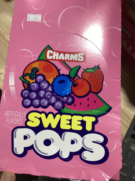 Charms sweet pops