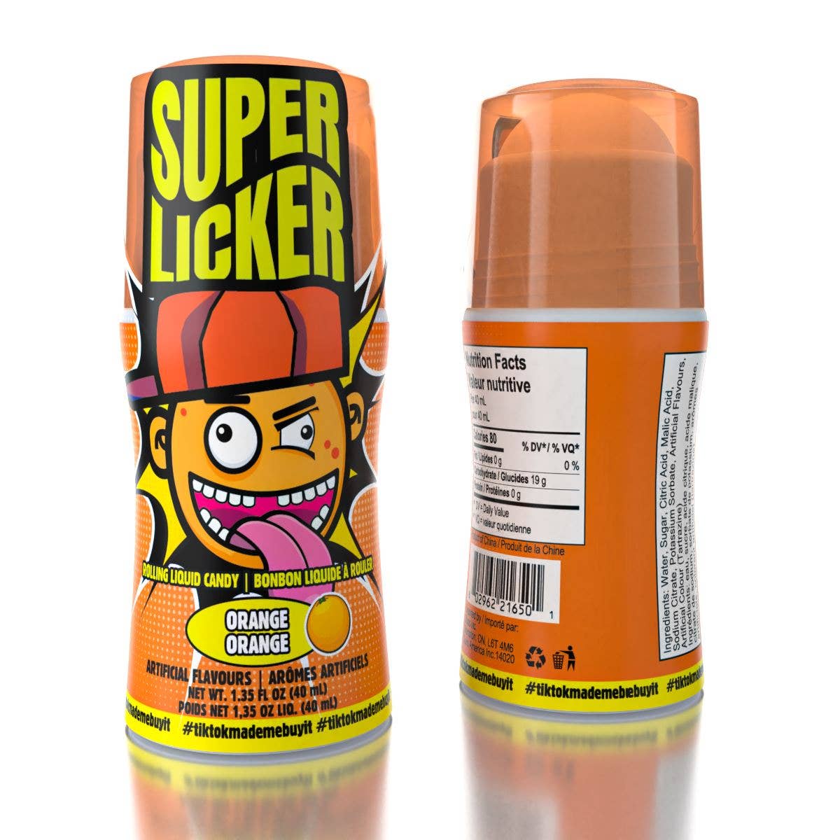 Showcase - Super Licker Rolling Liquid Candy | As Seen On Social! | Ships Assorted