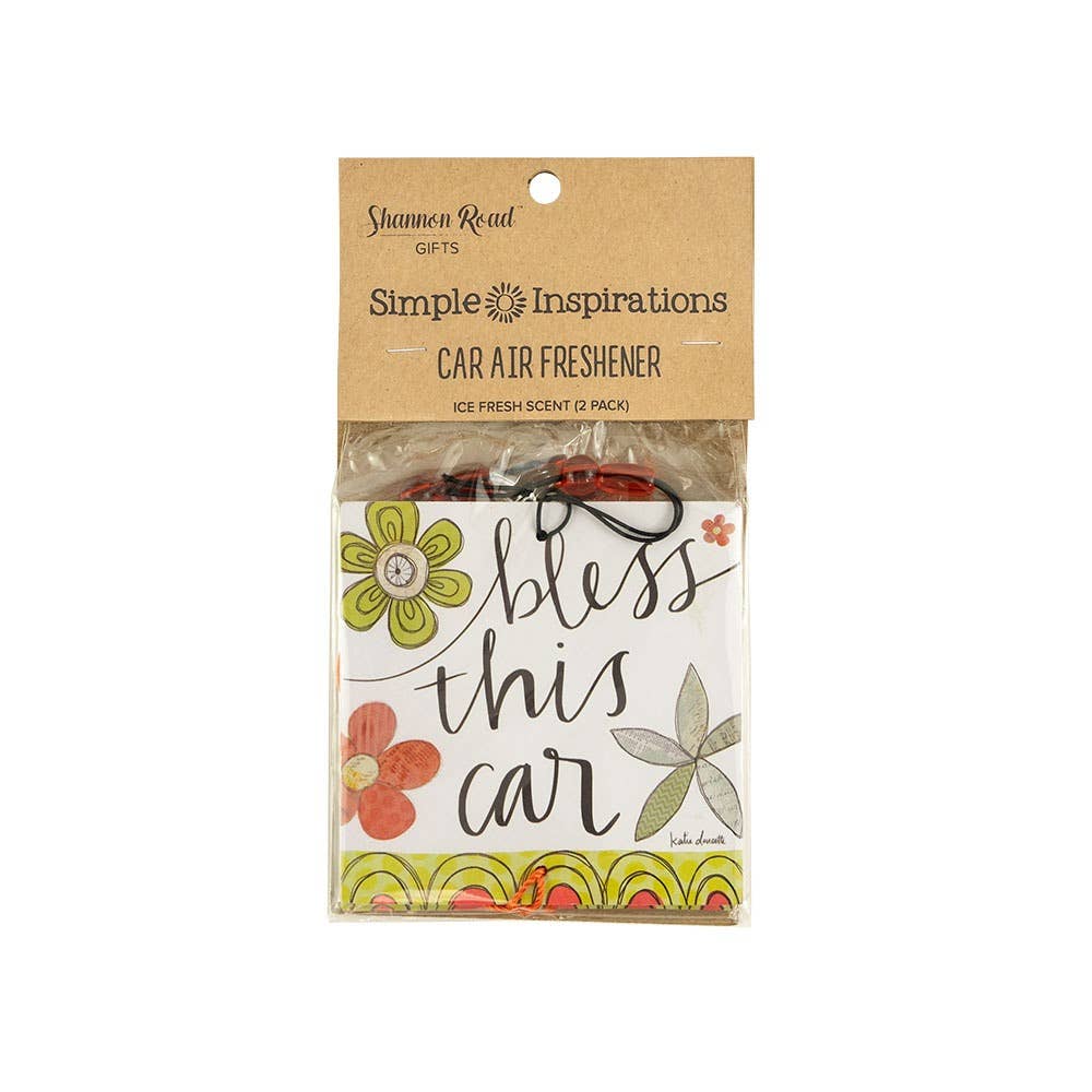 Shannon Road Gifts - Bless This Car Air Freshener