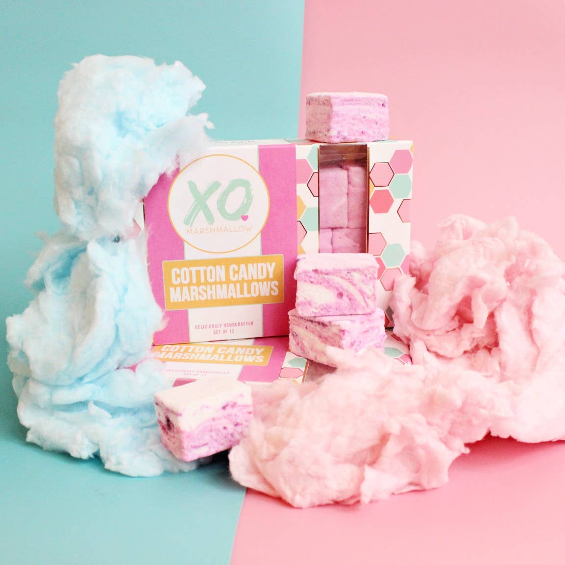 XO Marshmallow - Cotton Candy Marshmallows