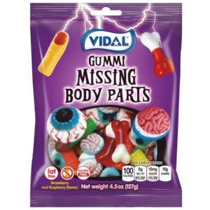Grandpa Joe's Candy Shop - Vidal Missing Body Parts, 4.5oz bag, 14ct
