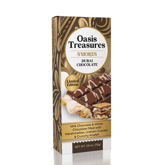 Showcase - Dubai Chocolate Bar S'mores by Oasis Treasures (2.65oz)