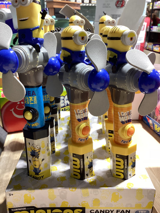 Minions candy fan