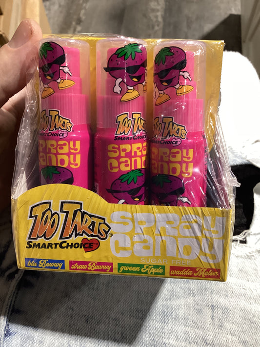 Too Tarts spray candy