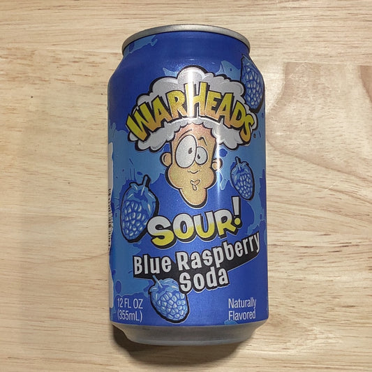 Warhead Soda Blue Raspberry