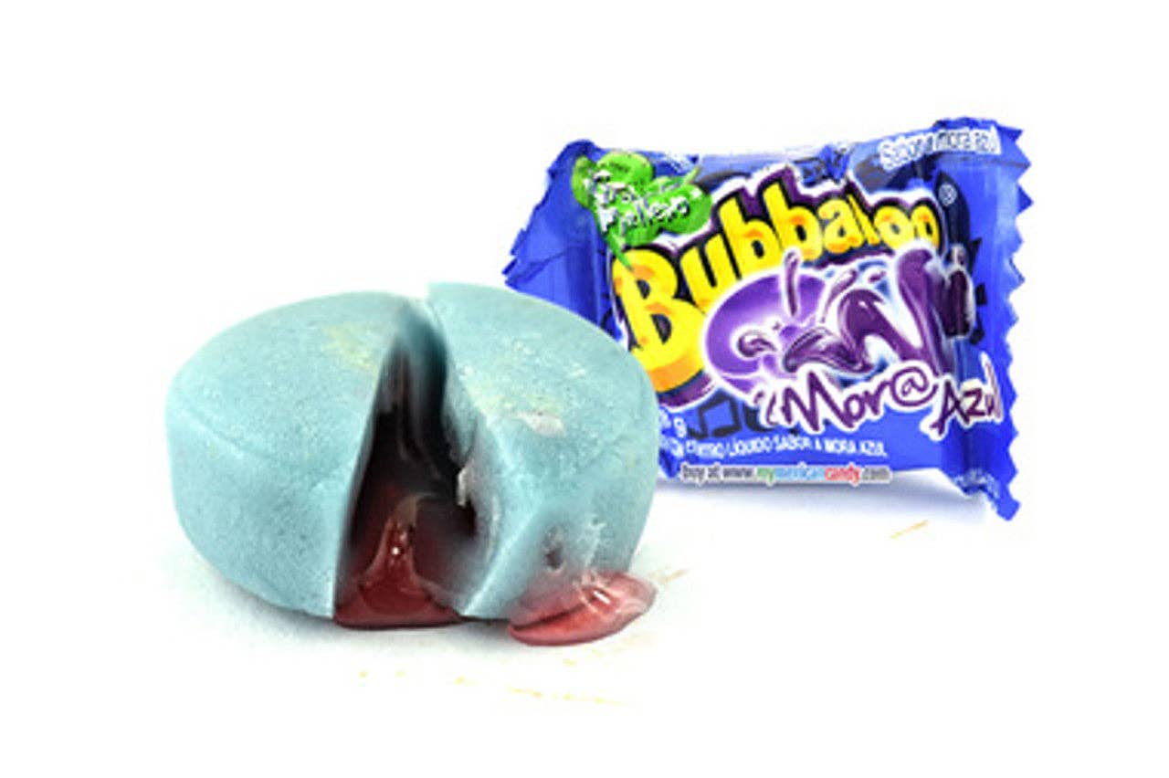 Global Bite Co - Bubbaloo Gum Blueberry 47pcs (Mexico)